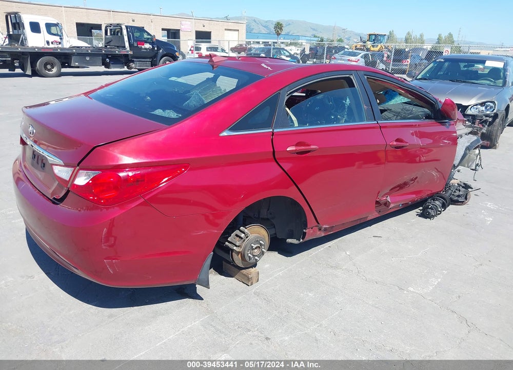 2013 HYUNDAI SONATA GLS VIN: 5NPEB4AC4DH546101