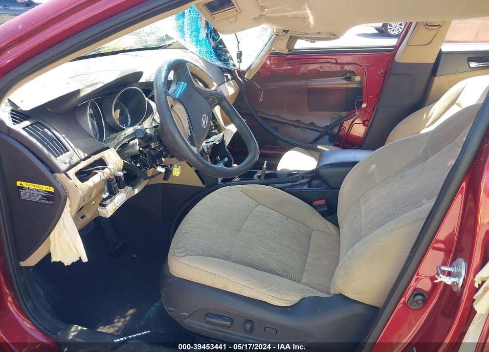2013 HYUNDAI SONATA GLS VIN: 5NPEB4AC4DH546101