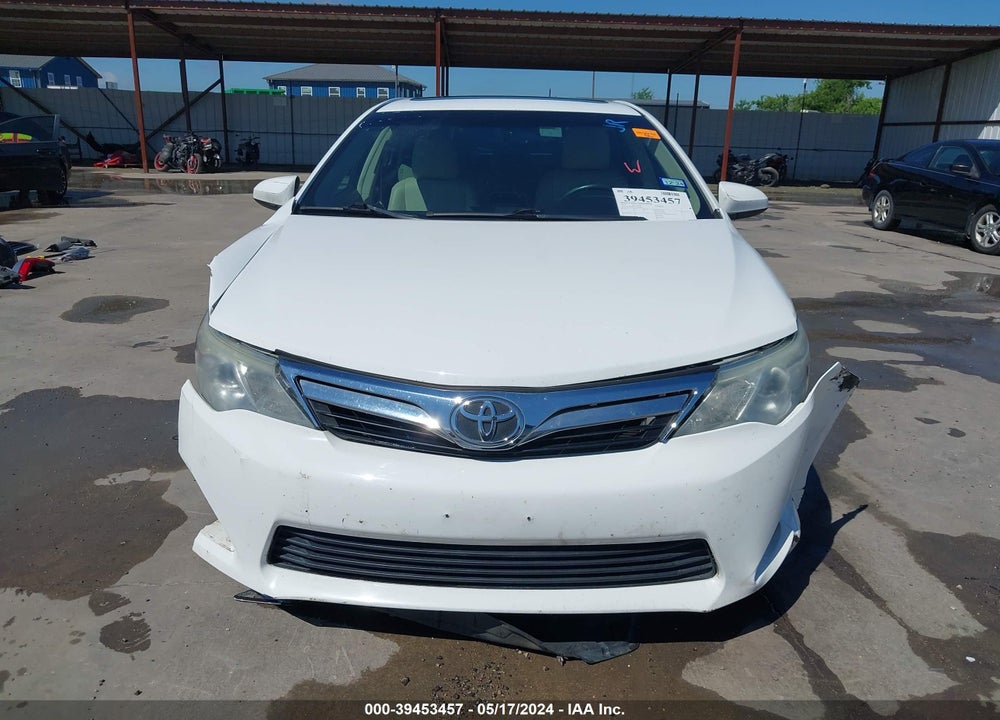2013 TOYOTA CAMRY XLE VIN: 4T4BF1FKXDR298806