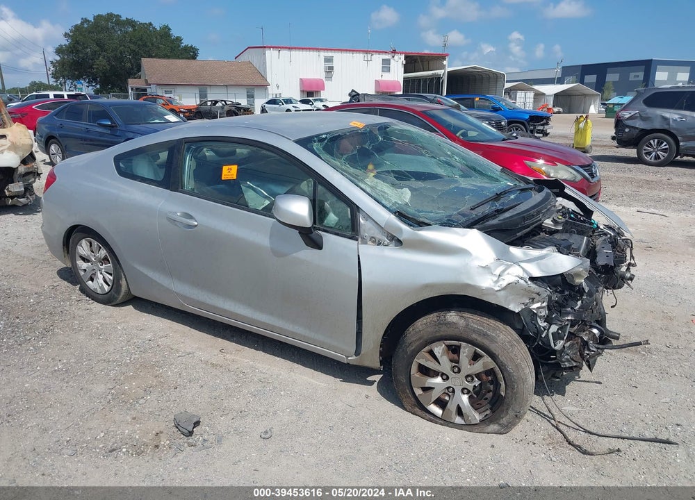 2012 HONDA CIVIC LX VIN: 2HGFG3B51CH561048