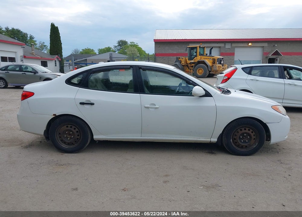 2008 HYUNDAI ELANTRA GLS/SE VIN: KMHDU46DX8U464596