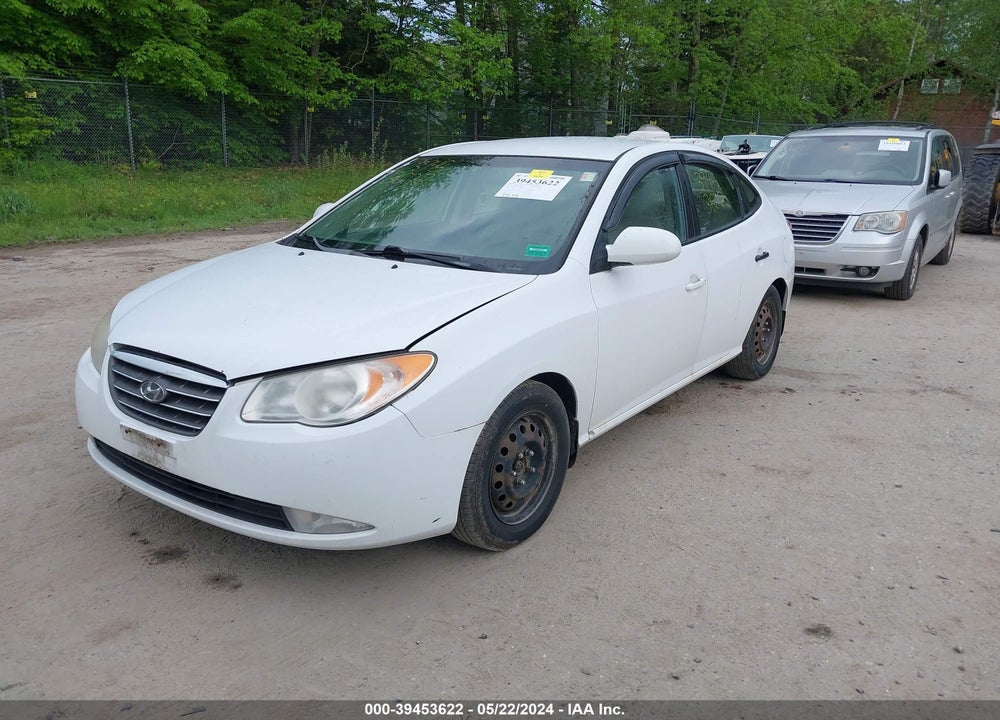 2008 HYUNDAI ELANTRA GLS/SE VIN: KMHDU46DX8U464596