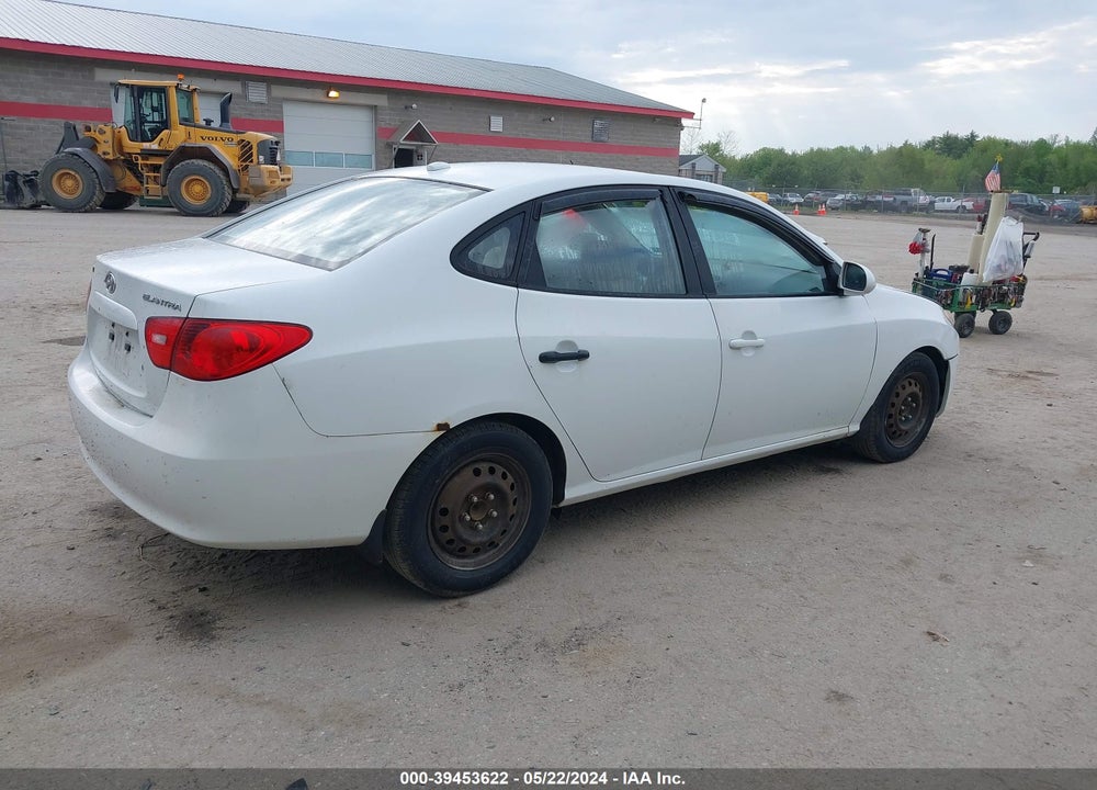 2008 HYUNDAI ELANTRA GLS/SE VIN: KMHDU46DX8U464596