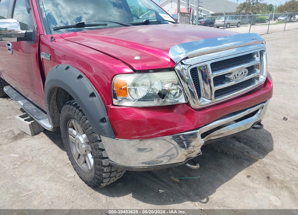 2008 FORD F-150 XLT VIN: 1FTPW14578FA27682