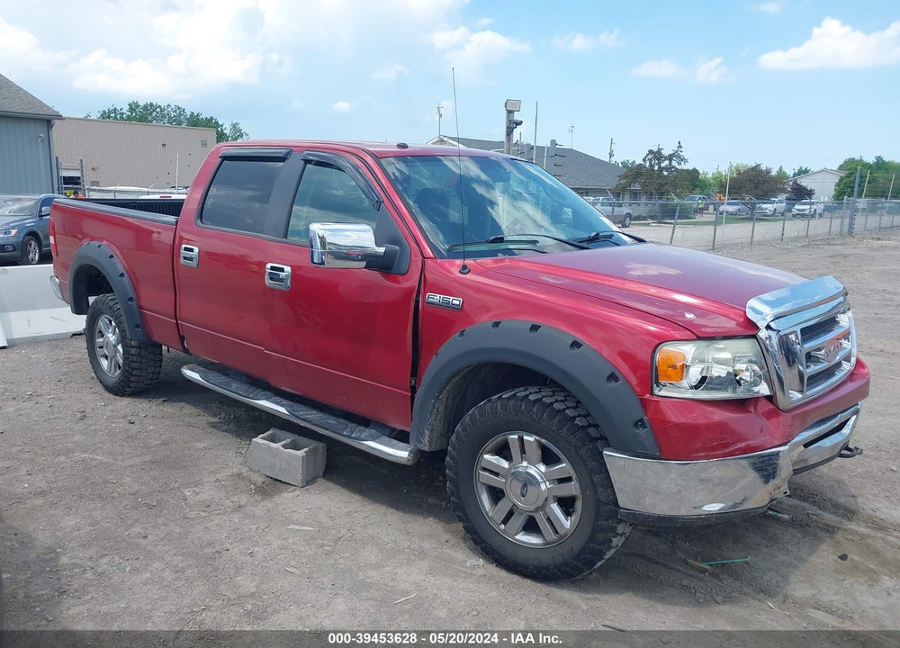 2008 FORD F-150 XLT VIN: 1FTPW14578FA27682