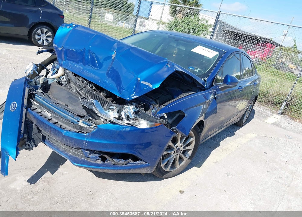 2017 FORD FUSION VIN: 3FA6P0HD2HR262410