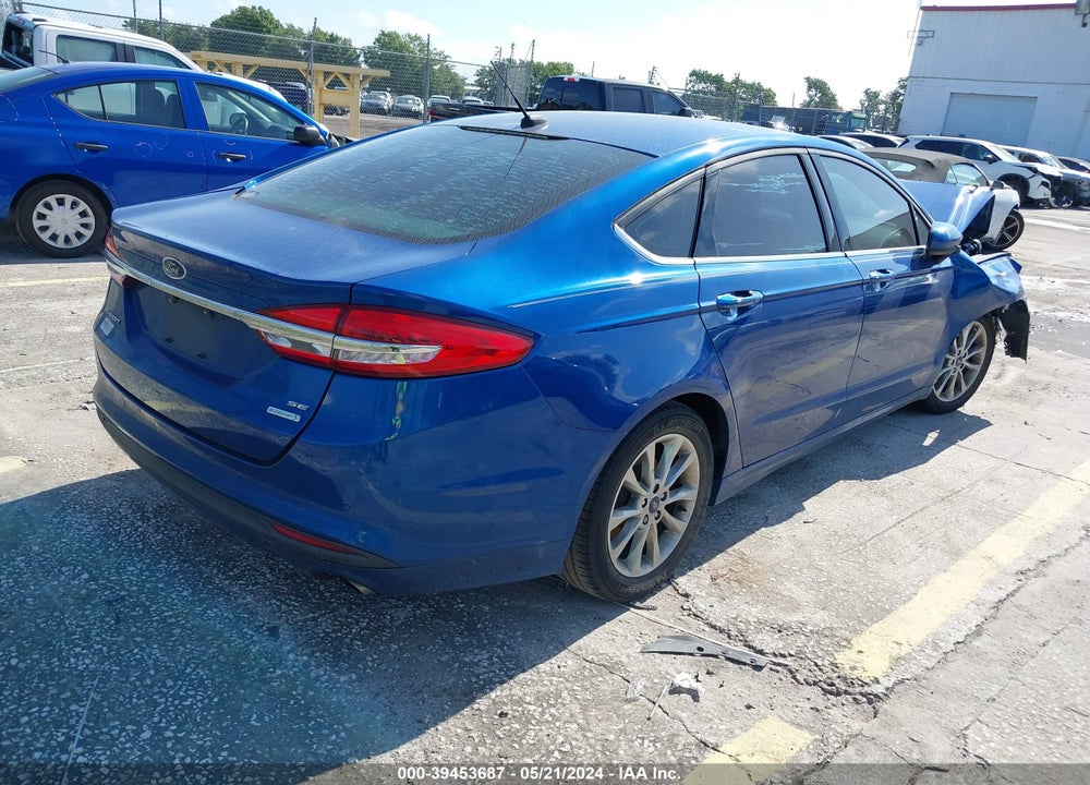 2017 FORD FUSION VIN: 3FA6P0HD2HR262410