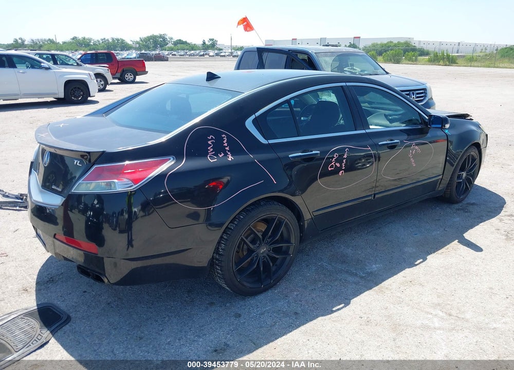 2011 ACURA TL 3.7 VIN: 19UUA9F57BA002493