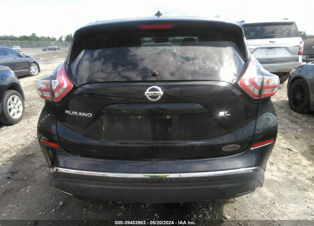 2015 NISSAN MURANO SL VIN: 5N1AZ2MG4FN215577