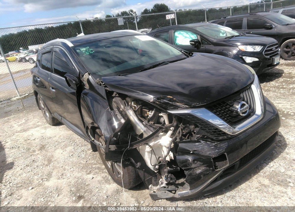 2015 NISSAN MURANO SL VIN: 5N1AZ2MG4FN215577