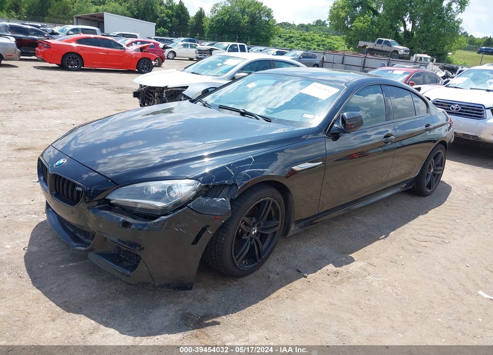 2013 BMW 650I GRAN COUPE VIN: WBA6B2C52DD128341