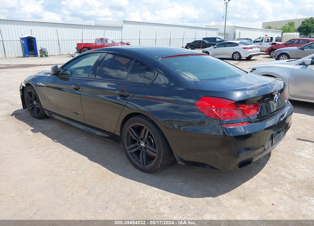 2013 BMW 650I GRAN COUPE VIN: WBA6B2C52DD128341