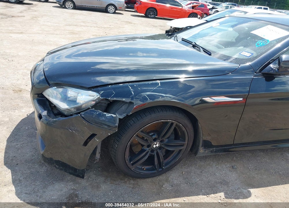 2013 BMW 650I GRAN COUPE VIN: WBA6B2C52DD128341