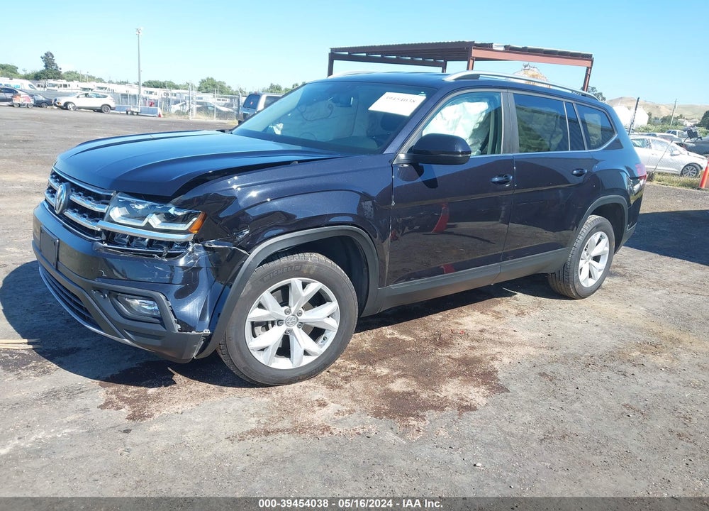 2018 VOLKSWAGEN ATLAS 2.0T SE VIN: 1V2CP2CA6JC600626