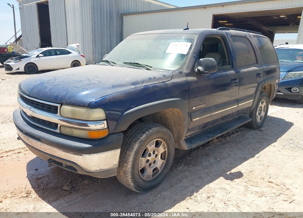 2002 CHEVROLET TAHOE LS VIN: 1GNEC13Z72R309659