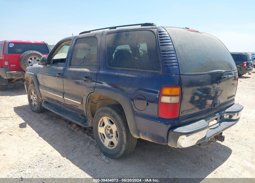 2002 CHEVROLET TAHOE LS VIN: 1GNEC13Z72R309659