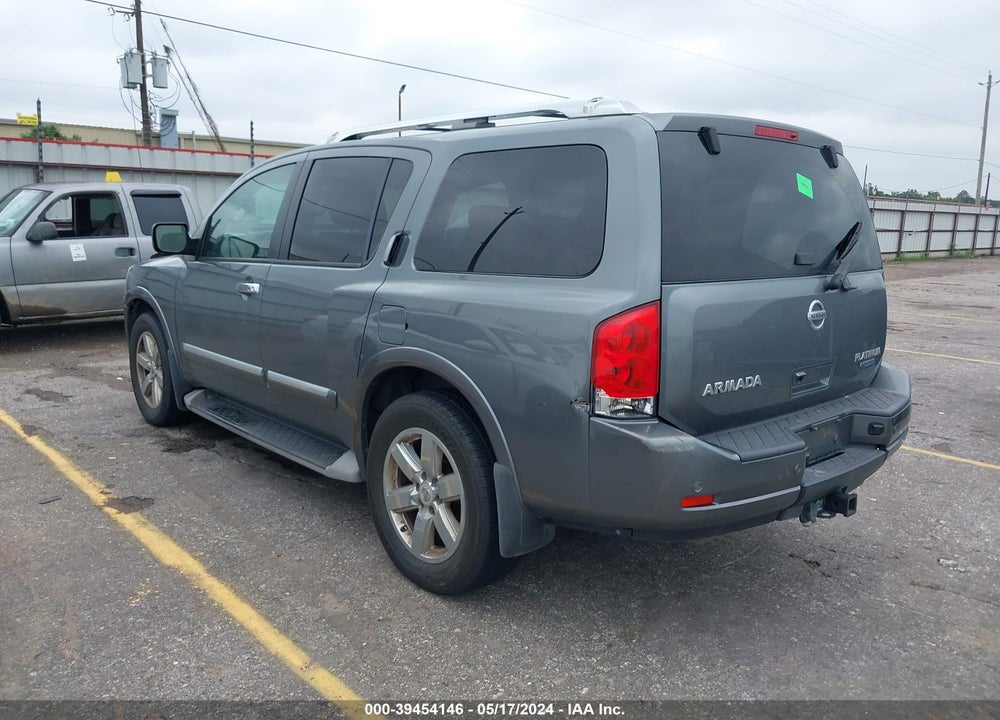 2013 NISSAN ARMADA PLATINUM VIN: 5N1BA0NF9DN605528
