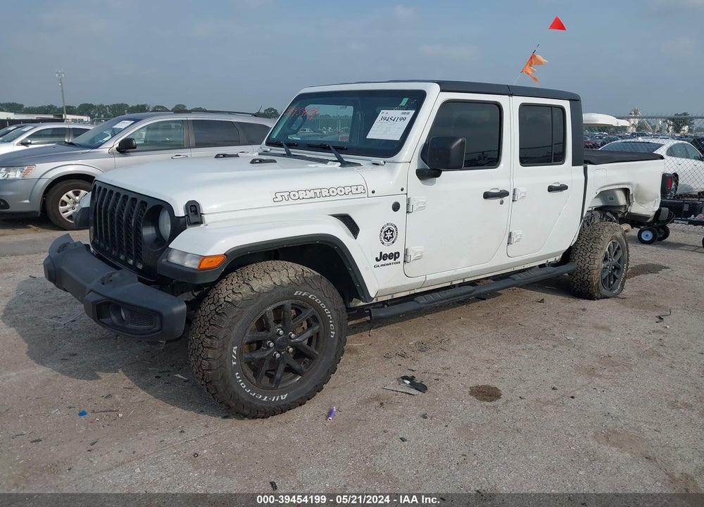 2022 JEEP GLADIATOR ALTITUDE 4X4 VIN: 1C6HJTAG0NL126353