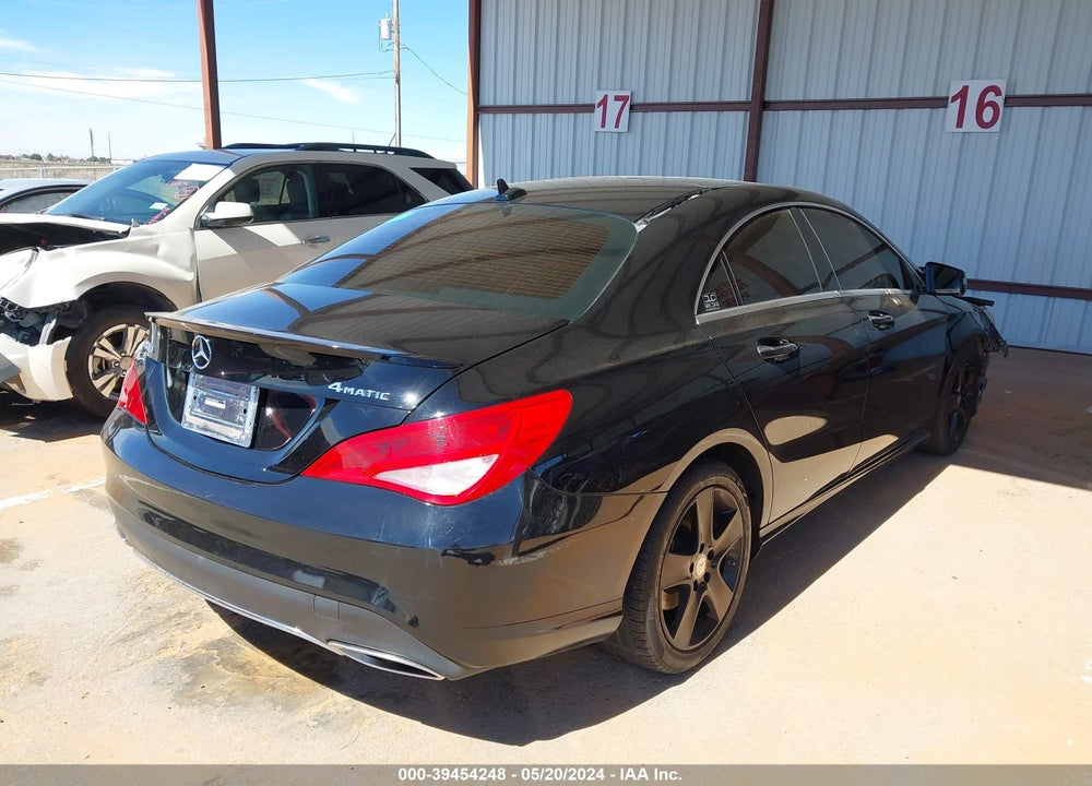 2017 MERCEDES-BENZ CLA 250 4MATIC VIN: WDDSJ4GB5HN398699
