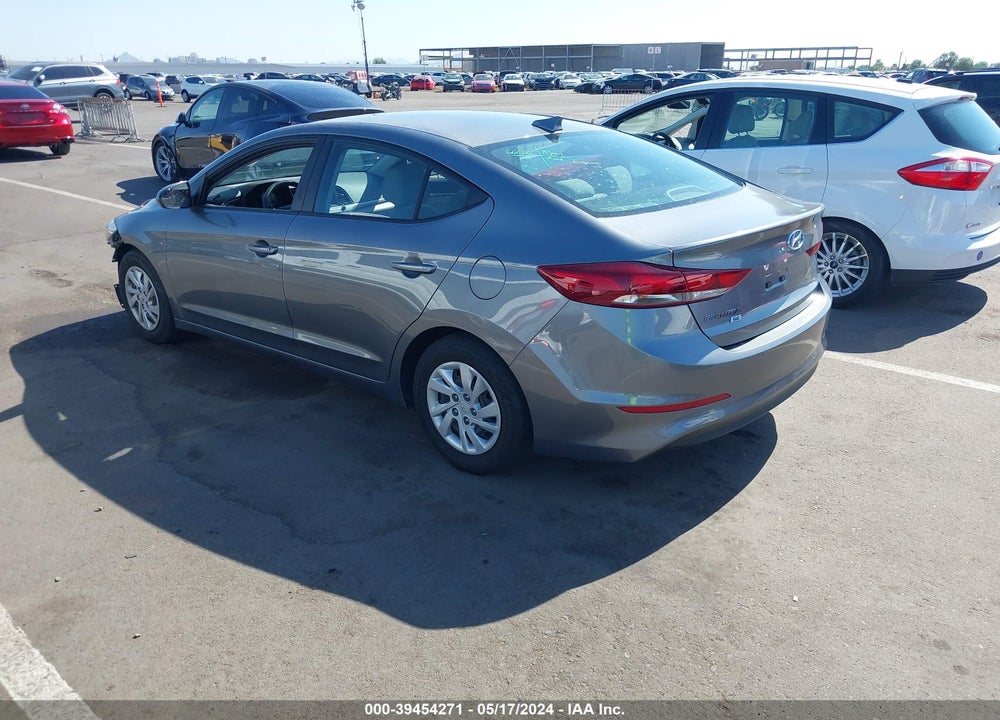 2018 HYUNDAI ELANTRA SE VIN: 5NPD74LF7JH394587