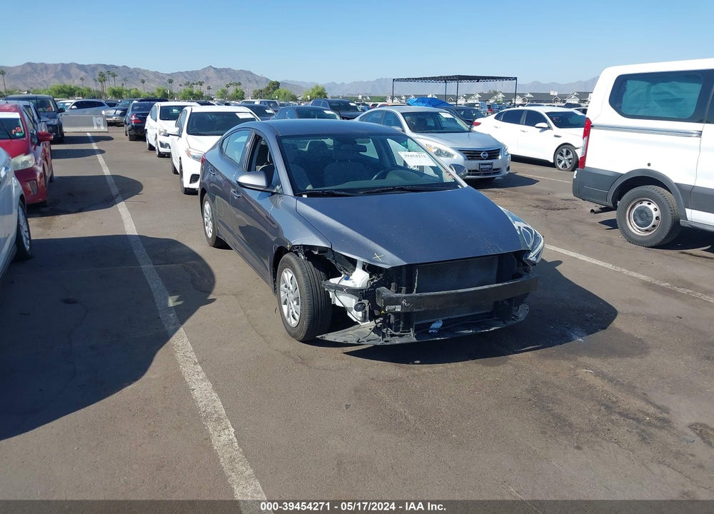 2018 HYUNDAI ELANTRA SE VIN: 5NPD74LF7JH394587