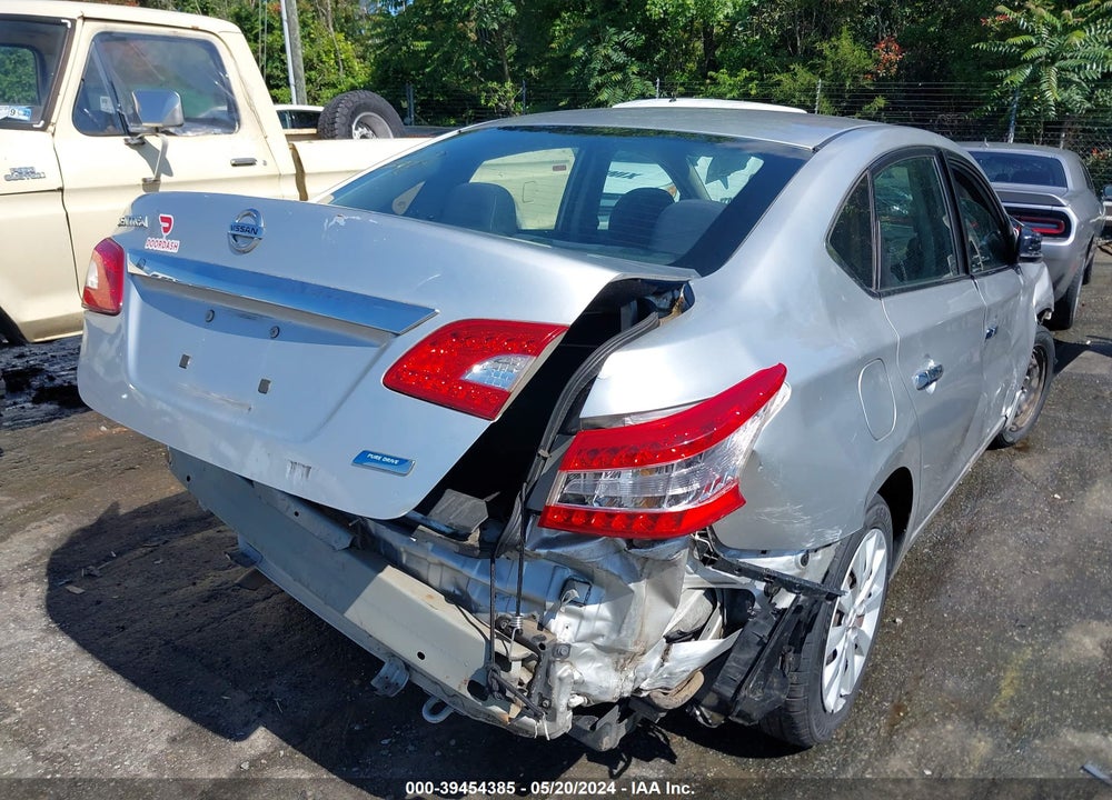 2015 NISSAN SENTRA S VIN: 3N1AB7AP9FY383201