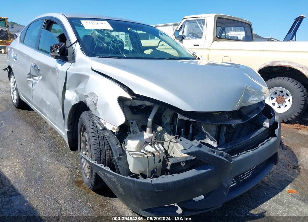 2015 NISSAN SENTRA S VIN: 3N1AB7AP9FY383201