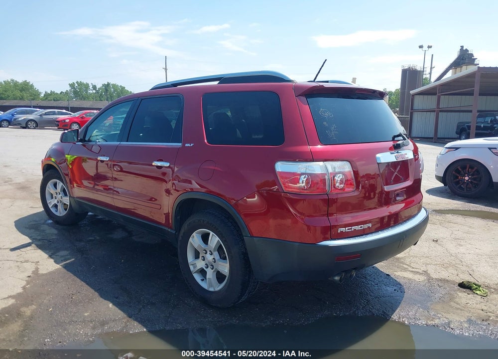 2009 GMC ACADIA SLT-1 VIN: 1GKER23D19J202797