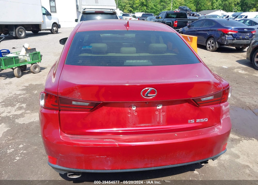 2015 LEXUS IS 250 VIN: JTHBF1D26F5048640