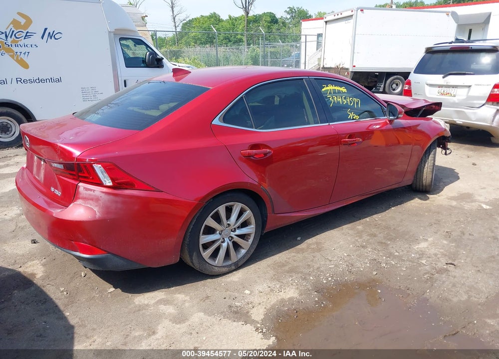 2015 LEXUS IS 250 VIN: JTHBF1D26F5048640