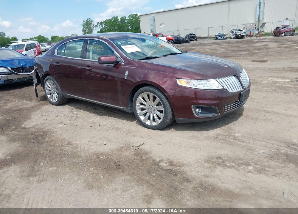 2012 LINCOLN MKS VIN: 1LNHL9ER1CG801968