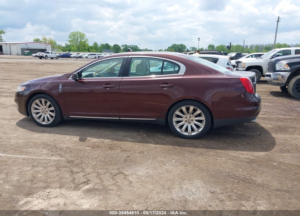 2012 LINCOLN MKS VIN: 1LNHL9ER1CG801968