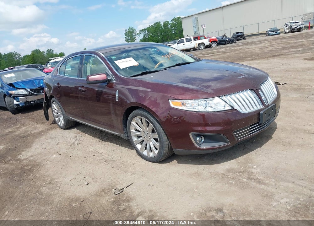 2012 LINCOLN MKS VIN: 1LNHL9ER1CG801968