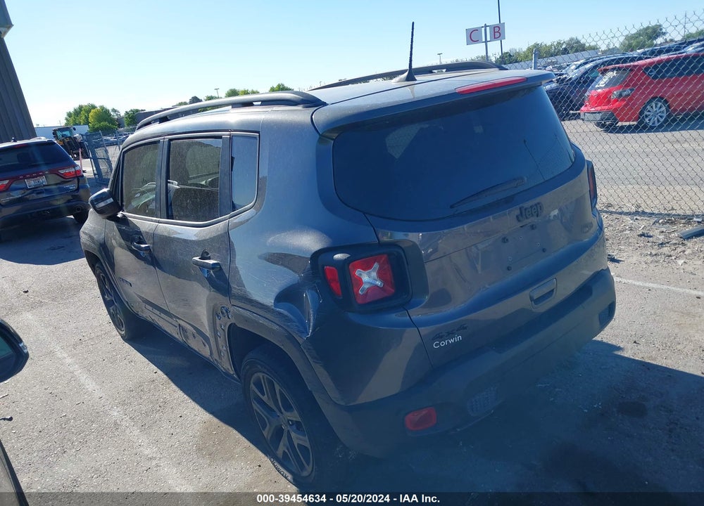 2019 JEEP RENEGADE ALTITUDE 4X4 VIN: ZACNJBBB1KPJ85733