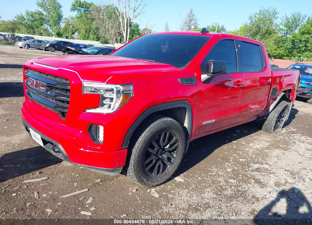 2021 GMC SIERRA 1500 4WD SHORT BOX ELEVATION WITH 3VL VIN: 3GTP9GEK3MG459337