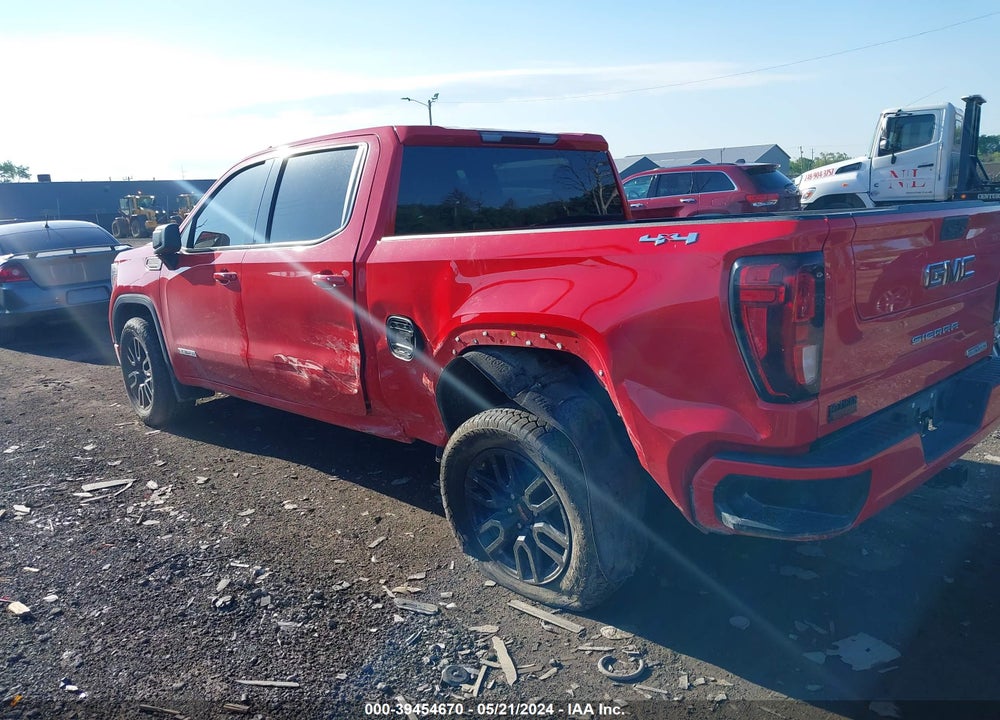 2021 GMC SIERRA 1500 4WD SHORT BOX ELEVATION WITH 3VL VIN: 3GTP9GEK3MG459337