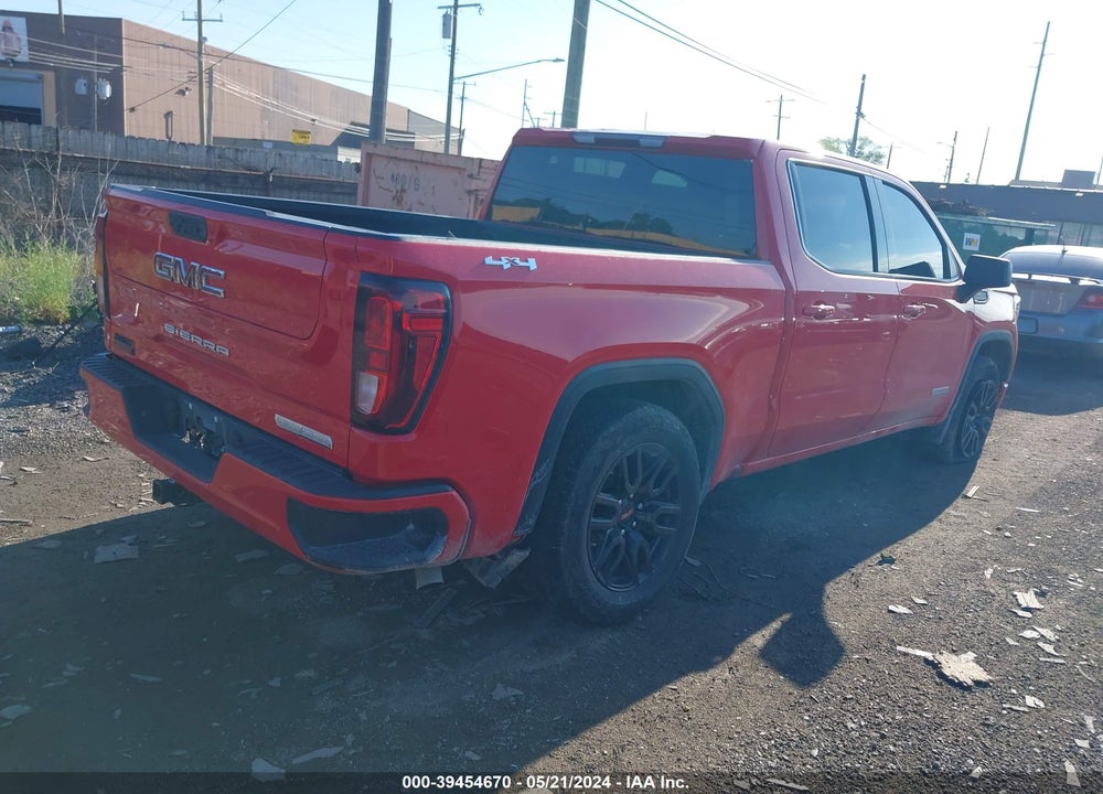 2021 GMC SIERRA 1500 4WD SHORT BOX ELEVATION WITH 3VL VIN: 3GTP9GEK3MG459337
