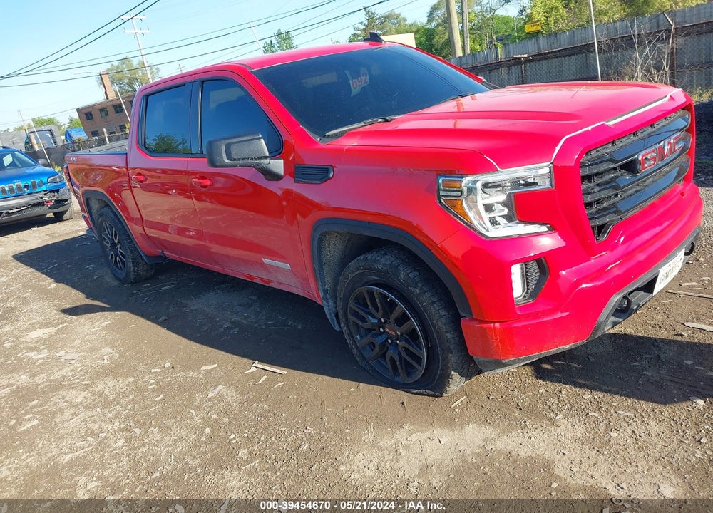 2021 GMC SIERRA 1500 4WD SHORT BOX ELEVATION WITH 3VL VIN: 3GTP9GEK3MG459337