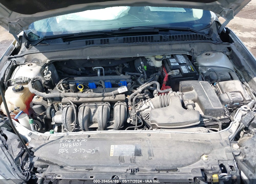 2017 FORD FUSION SE VIN: 3FA6P0H77HR164242