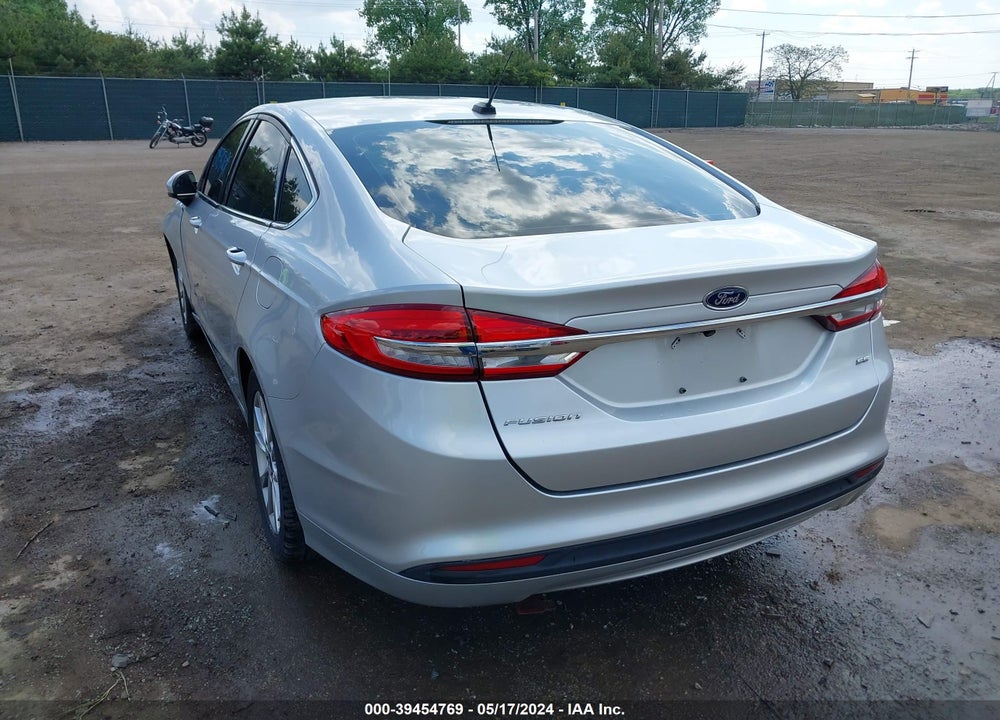 2017 FORD FUSION SE VIN: 3FA6P0H77HR164242