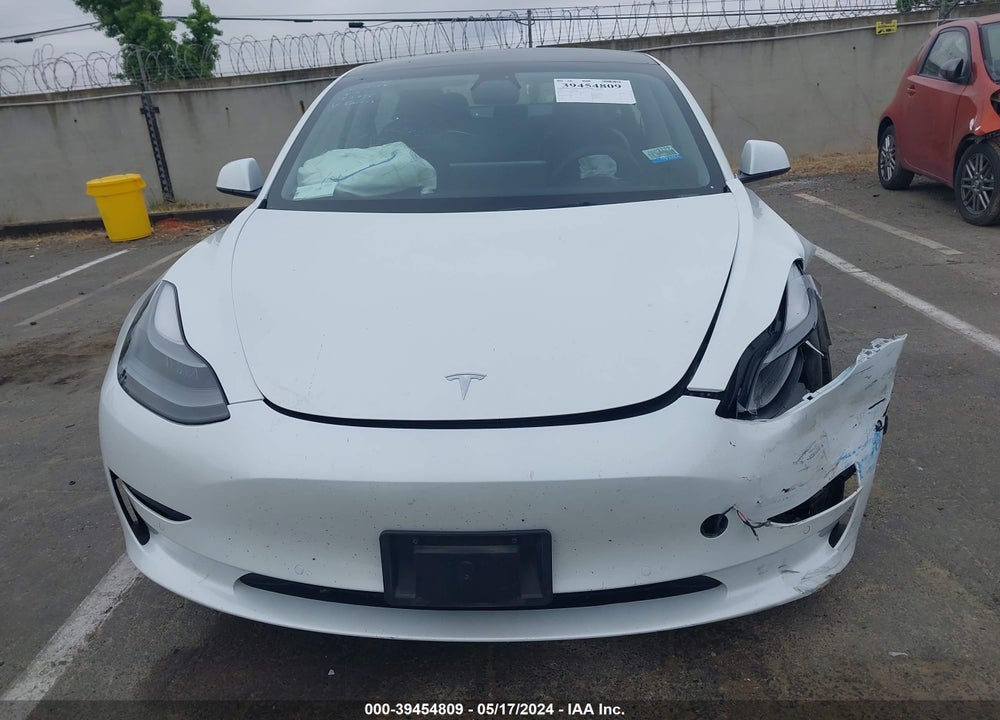 2022 TESLA MODEL 3 REAR-WHEEL DRIVE VIN: 5YJ3E1EA3NF143006
