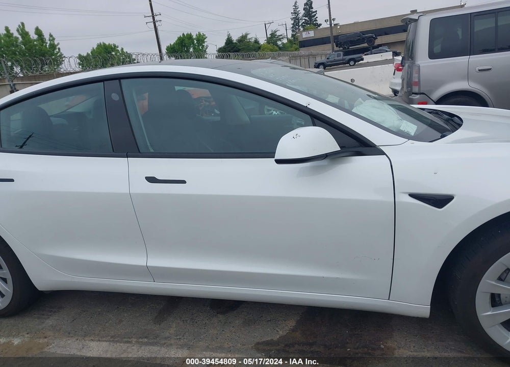 2022 TESLA MODEL 3 REAR-WHEEL DRIVE VIN: 5YJ3E1EA3NF143006