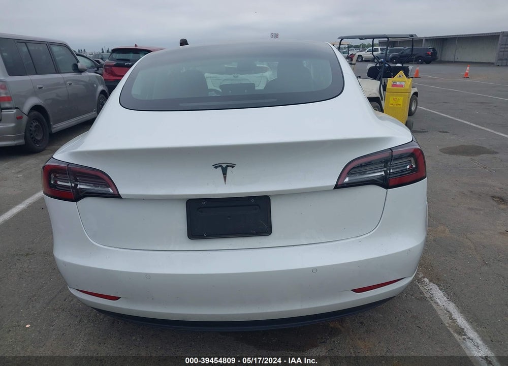2022 TESLA MODEL 3 REAR-WHEEL DRIVE VIN: 5YJ3E1EA3NF143006
