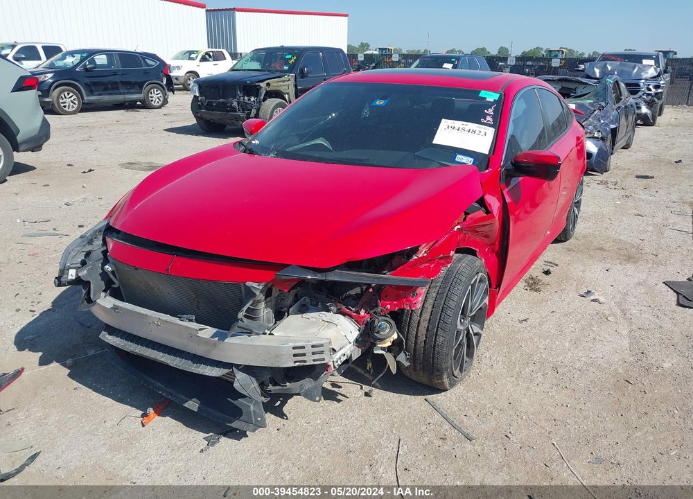 2017 HONDA CIVIC SI VIN: 2HGFC1E53HH703290