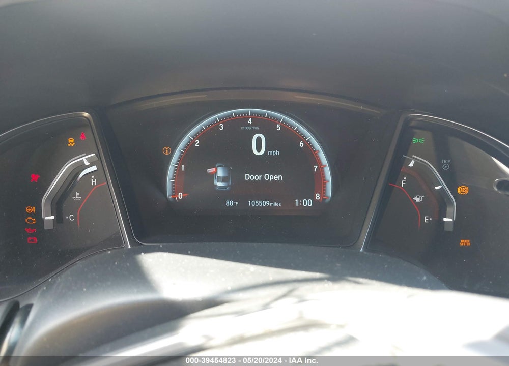 2017 HONDA CIVIC SI VIN: 2HGFC1E53HH703290