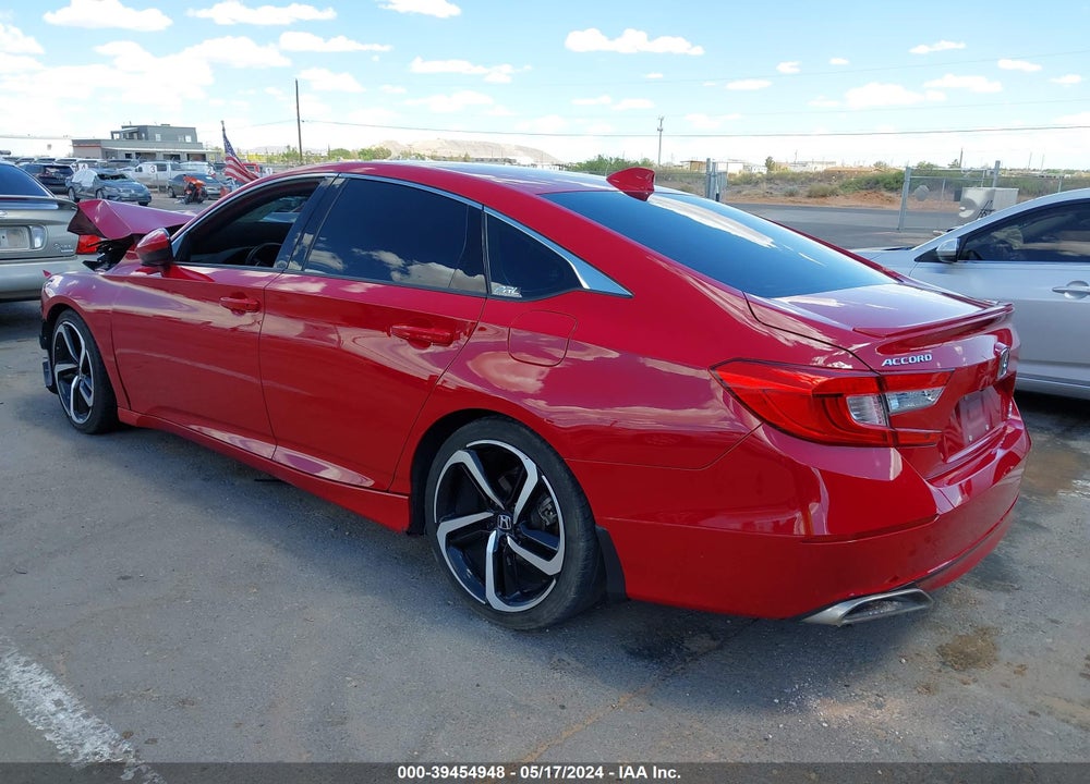 2020 HONDA ACCORD SPORT 2.0T VIN: 1HGCV2F31LA015411