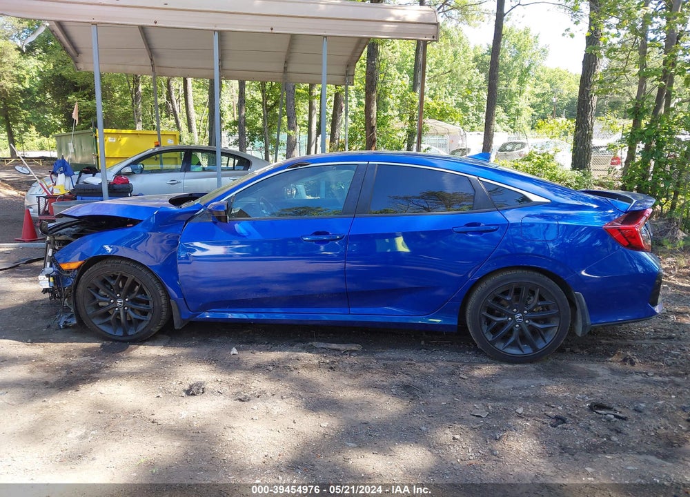 2020 HONDA CIVIC SI SEDAN VIN: 2HGFC1E52LH703614