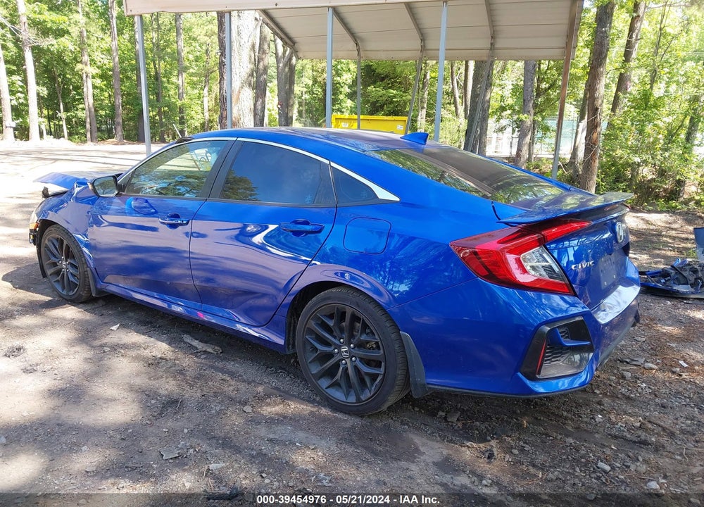 2020 HONDA CIVIC SI SEDAN VIN: 2HGFC1E52LH703614