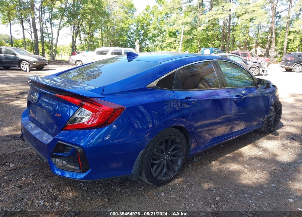 2020 HONDA CIVIC SI SEDAN VIN: 2HGFC1E52LH703614