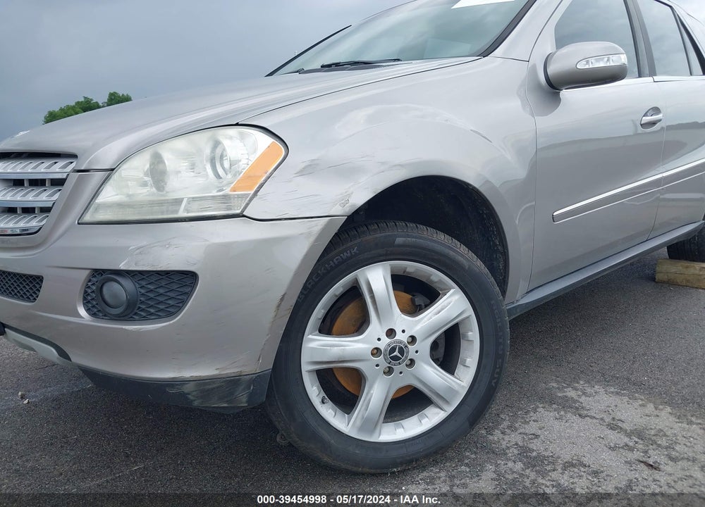 2008 MERCEDES-BENZ ML 350 4MATIC VIN: 4JGBB86EX8A367011